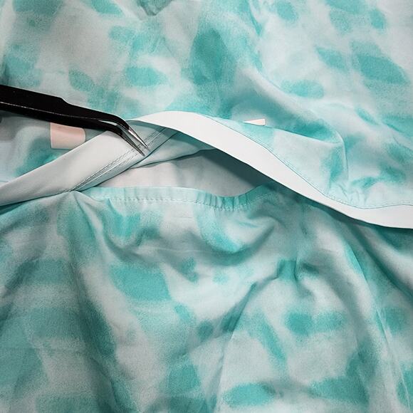 NEW Nike Jacket Womens L Blue Aqua Dri-FIT Surf 1/2 Zip Pullover Sporty Running - Picture 5 of 15